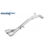 Escape trasero sin silenciador 2X80 RACING PEUGEOT 208 1.6 16V TURBO GTI (200cv) 2013-2015 SIN homologacion Inoxcar