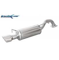 Escape trasero deportivo 1X120X80 HYUNDAI COUPÉ TIBURON  1.8 16V  --2004 SIN homologacion Inoxcar