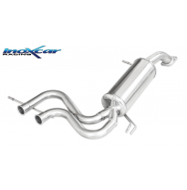 Escape trasero deportivo 2XCEN HYUNDAI VELOSTER 1.6 TGDI (186cv) 2011-2014 CON Homologacion Europea Inoxcar