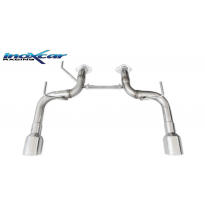 Escape trasero sin silenciador 1X102 RACING Salida Izq. + Dcha. INFINITI FX50 S 5.0 (390cv) 2008-- SIN homologacion Inoxcar