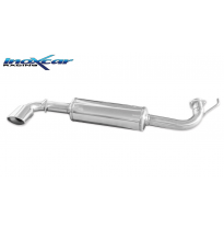 Escape trasero deportivo 1X120X80 LANCIA DELTA (Type 831) 2.0 TURBO HF EVOLUZIONE 1992-- CON Homologacion Europea Inoxcar