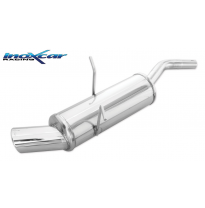 Escape trasero deportivo 1X90 X-RACE MINI ONE 1.6 (90CV) 2001-2006 (Type R50) CON Homologacion Europea Inoxcar