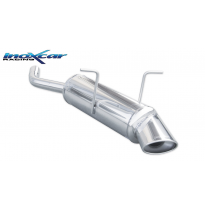 Escape trasero deportivo 1X120X80 MINI ONE 1.6 (90CV) 2001-2006 (Type R50) CON Homologacion Europea Inoxcar