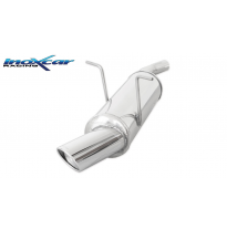 Escape trasero deportivo 1X90 X-RACE MINI COOPER 1.6 (115CV) 2001-2006 Ø 50 (Type R50) CON Homologacion Europea Inoxcar