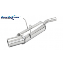 Escape trasero deportivo 1X102 MINI COOPER 1.6 (115CV) 2001-2006 Ø 50 (Type R50) CON Homologacion Europea Inoxcar