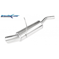 Escape trasero deportivo 1X120X80 MINI COOPER 1.6 (115CV) 2001-2006 Ø 50 (Type R50) CON Homologacion Europea Inoxcar