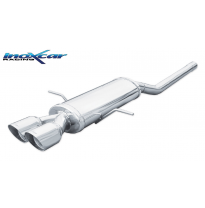 Escape trasero deportivo CEN 2X80 RACING MINI COOPER 1.6 S (175CV) 2007-- (Type R56) CON Homologacion Europea Inoxcar