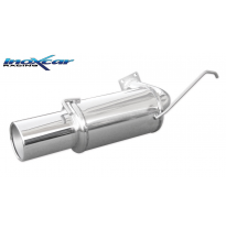 Escape trasero deportivo 1X120 MEGA MITSUBISHI LANCER EVO VIII (265CV) 2004-2005 Ø 63 CON Homologacion Europea Inoxcar