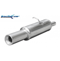 Escape trasero deportivo 1X102 OPEL ASTRA F 1.6 (100CV) 1 FIXING CON Homologacion Europea Inoxcar