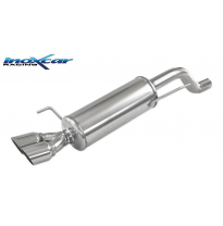 Escape trasero deportivo 2X80 RACING ABARTH PUNTO EVO 1.4 TURBO MultiAir (165CV) 2010-- Ø 60 CON Homologacion Europea Inoxca