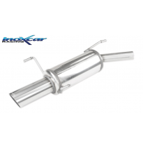 Escape trasero deportivo 1X90 RALLY OPEL CORSA C 1.7 16V Di (65CV) / 1.7 16V DTi (75CV) 2000-2003 Ø45 CON Homologacion Europ