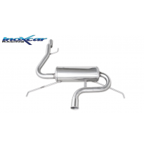 Escape trasero deportivo CEN diam. 60 OPEL CORSA D OPC 1.6 16V TURBO (192CV) 2007-- Ø 54,5 SIN homologacion Inoxcar