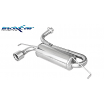 Escape trasero deportivo 1X102  OPEL CORSA D 1.6 Turbo GSI (150CV) 2008-- Ø 54,5 SIN homologacion Inoxcar