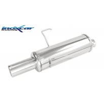 Escape trasero deportivo 1X80 PEUGEOT 106 2° serie 1.1 (60CV) 1996-2000 CON Homologacion Europea Inoxcar