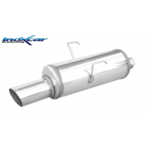 Escape trasero deportivo 1X90 RALLY PEUGEOT 106 2° serie 1.4 (75CV) 1996-2003 CON Homologacion Europea Inoxcar