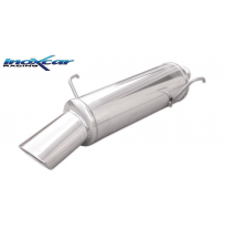 Escape trasero deportivo 1X120X80 PEUGEOT 206 1.6 (88CV) --2000 CON Homologacion Europea Inoxcar
