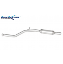 Tubo central con silenciador PEUGEOT 206 2.0 16V GTI (136CV) 1999-2004 CON Homologacion Europea Inoxcar