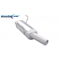 Escape trasero deportivo 1X80 PEUGEOT 206 GT WRC (135CV) CON Homologacion Europea Inoxcar