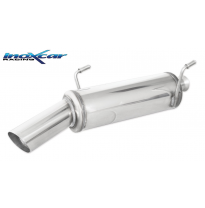 Escape trasero deportivo 1X90 RALLY PEUGEOT 206 HDI HDI 1.4 (68CV) 2001-- CON Homologacion Europea Inoxcar