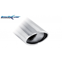 Escape trasero deportivo 1X120X80 PEUGEOT 206 CC CC 1.6 HDI (110CV) 2005-- CON Homologacion Europea Inoxcar