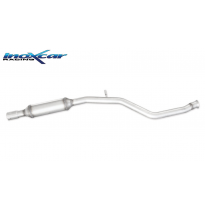 Tubo central con silenciador PEUGEOT 206 CC CC 2.0 16V (136CV) 2001-2004 CON Homologacion Europea Inoxcar
