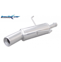 Escape trasero deportivo 1X102 PEUGEOT 206 SW SW 1.4 16V (90CV) 2002-2006 CON Homologacion Europea Inoxcar