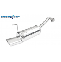 Escape trasero deportivo 1X120X80 HONDA JAZZ 2017-- 1.5 (131cv) 2017-- PENDIENTE de Homologacion Europea Inoxcar