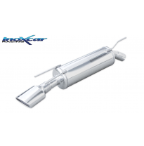 Escape trasero deportivo 1X120X80 OPEL CALIBRA 2.0 16V (136CV) 1991-1993 CON Homologacion Europea Inoxcar