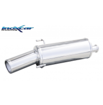 Escape trasero deportivo 1X102 PEUGEOT 306 1.4 (75CV) 1997-2001 CON Homologacion Europea Inoxcar