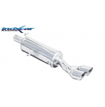 Escape trasero deportivo 2X80 RACING PEUGEOT 308 1.6 THP GTI (200CV) 2011-2013 Ø 65 CON Homologacion Europea Inoxcar