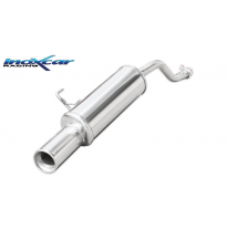 Escape trasero deportivo 1X102 RENAULT CLIO 2 1.2 16V (75CV) 1998-- Ø 45 CON Homologacion Europea Inoxcar