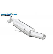 Escape trasero deportivo 1X80 RENAULT CLIO 2 1.5 DCi (65CV-82CV) 1999-- Ø 45 CON Homologacion Europea Inoxcar