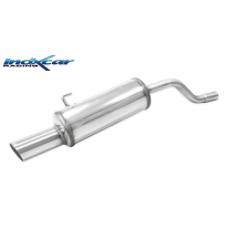 Escape trasero deportivo 1X90 RALLY RENAULT CLIO 2 1.6 (90CV) --2001 Ø 45 CON Homologacion Europea Inoxcar