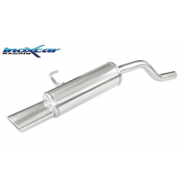 Escape trasero deportivo 1X120X80 RENAULT CLIO 2 1.6 (90CV) --2001 Ø 45 CON Homologacion Europea Inoxcar