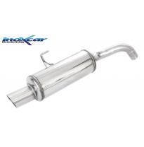 Escape trasero deportivo 1X90 RALLY RENAULT CLIO 2 RS 2.0 fase2 (172CV) 2002-2003 Ø 54 CON Homologacion Europea Inoxcar