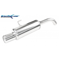 Escape trasero deportivo 1X102 RENAULT CLIO 2 RS 2.0 fase2 (172CV) 2002-2003 Ø 54 CON Homologacion Europea Inoxcar