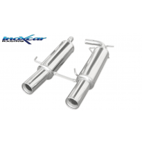 Escape trasero deportivo CEN 2X102 RENAULT CLIO 2 RS 2.0 fase3 (182CV) 2004-2005 CON Homologacion Europea Inoxcar