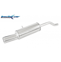 Escape trasero deportivo 1X102 RENAULT CLIO 3 1.4 16V (98CV) 2005-- Ø 45 CON Homologacion Europea Inoxcar