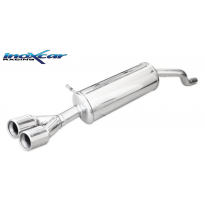 Escape trasero deportivo 2X80 RENAULT CLIO 4 1.2 GT (120cv) 2013-- CON Homologacion Europea Inoxcar