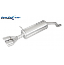 Escape trasero deportivo 2X80 RACING RENAULT CLIO 4 1.2 GT (120cv) 2013-- CON Homologacion Europea Inoxcar