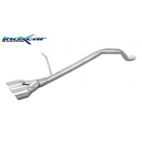 Escape trasero sin silenciador 2X80 RACING RENAULT CLIO 4 1.5 Dci (100cv) 2012-- Inoxcar SIN HOMOLOGACION