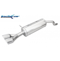 Escape trasero 2X80 X-RACE RENAULT CLIO 4 1.5 Dci (100cv) 2012-- Inoxcar PENDIENTE DE HOMOLOGACION