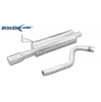 Escape trasero deportivo 1X80 RENAULT LAGUNA 1.6 16V (110CV) 1994-1999 CON Homologacion Europea Inoxcar