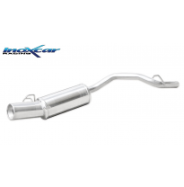 Escape trasero deportivo 1X102 RENAULT TWINGO (type MK1) 1.2 (55CV) Ø 40 CON Homologacion Europea Inoxcar