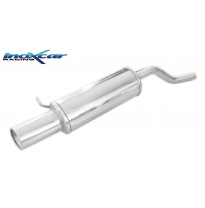 Escape trasero deportivo 1X102 RENAULT TWINGO (type MK2) GT TURBO 1.2 (100CV) 2007-- Ø 45 CON Homologacion Europea Inoxcar