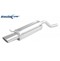 Escape trasero deportivo 1X120X80 RENAULT TWINGO (type MK2) GT TURBO 1.2 (100CV) 2007-- Ø 45 CON Homologacion Europea Inoxca