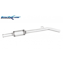 Tubo central con silenciador RENAULT TWINGO (type MK2) RS SPORT 1.6 16V (133CV) 2009-- Ø 50 CON Homologacion Europea Inoxcar