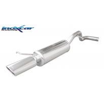 Escape trasero deportivo 1X120X80 SEAT LEON (Type 1M) 1.6 8V (100CV) 2000-- CON Homologacion Europea Inoxcar