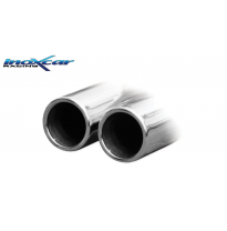 Escape trasero deportivo 2X80 SEAT LEON (Type 1M) 1.9 TDI (130CV) 2000-- Ø 55 CON Homologacion Europea Inoxcar