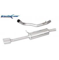 Escape trasero deportivo 1X120X80 SEAT TOLEDO (Type 1M) 1.9 TDI (90CV) 1999-2002 CON Homologacion Europea Inoxcar